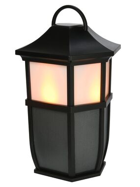 AR Brighton Portable Wireless Speaker with LED Flickering Flame Light